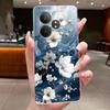 Phone Case For Realme GT Neo 6 SE/GT Neo6/GT 6T/Realme GT 6 Butterfly Bow Protective Casing Transparent Soft Silicone TPU Cover