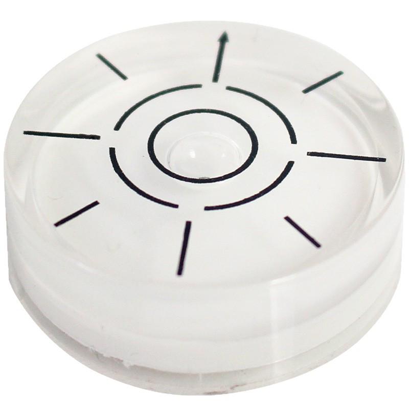 32x12mm Universal Circular Level with Scale and Bubble Line