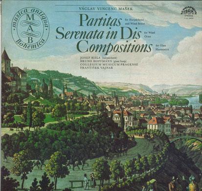 

LP Record FRANTISEK VAJNAR COLLEGIUM MUSICUM Vaclav Vincenc Masek Partitas . Ser 1112424 SUPRAPHON 1980 Czechoslov Classical Used