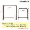 ZERONOWA Carport Mounting Brackets, M8, Stainless Steel, No Drilling Required, Set of 2 (150 X 180mm)