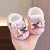 Sweet Style Winter Non-slip Baby First Birthday Shoes: Velvet Lined, Soft Sole, Drawstring, Unisex