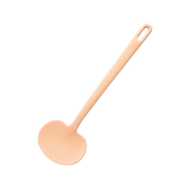 Silicone Mushroom Spatula: Non-stick, Heat-Resistant, Easy-to-Clean Cooking Tool with Dual-Use Stirring Spoon.