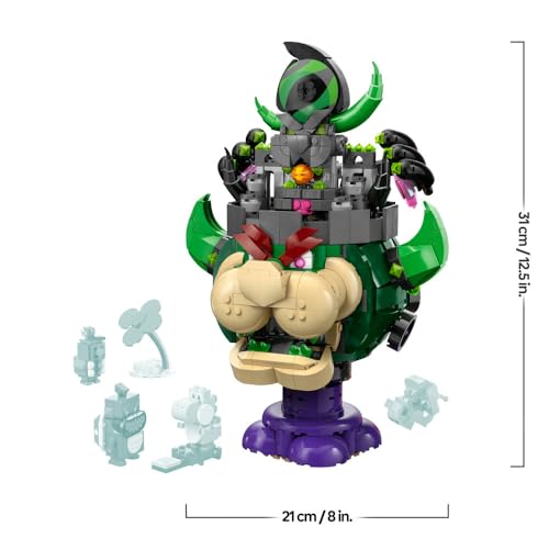 LEGO Super Mario: Prince Florian and Bowser's Castle Toy, Birthday Gift, Blocks, Boys and Girls, Ages 9, 10, and 11, Elementary School Students, Mario