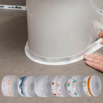 Wasserdichter Aufkleber für Küchenspüle, Anti-Schimmel-wasserdichtes Klebeband, Badezimmer-Arbeitsplatte, Toilettenlücke, selbstklebende Nahtaufkleber