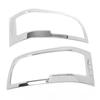 2pcs Headlight Cover ABS Chrome Plated Protective Frame Replacement for HIACE 2005‑2010