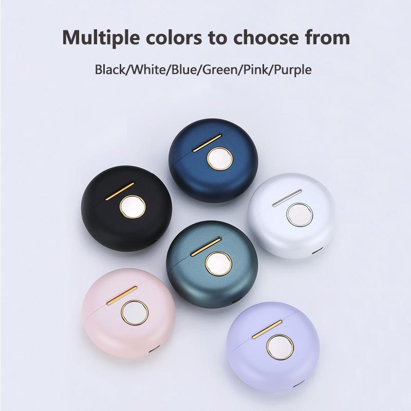 VAORLO Vezeték nélküli fülbe helyezhető fejhallgató mélynyomó HiFi Stereo Muisc digitális kijelzős fülhallgató Smart Touch Zajszűrő fejhallgató