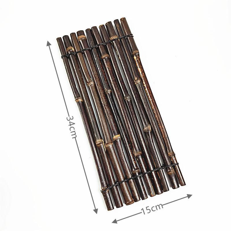 Sashimi & Seafood Bamboo Raft Decoration – Perfect for Hot Pot, Beef, BBQ, and Plating