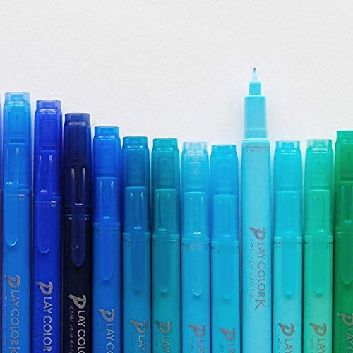 Tombow Water-based Signature Pen Play Color K Yellow Green WS-PK06 Water-based Pigment Marker