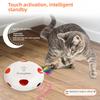 Electric Rotating Cat Turntable Toy Rechargeable Smart Interactive Teaser Stick Automatic Self Play Pet Toy