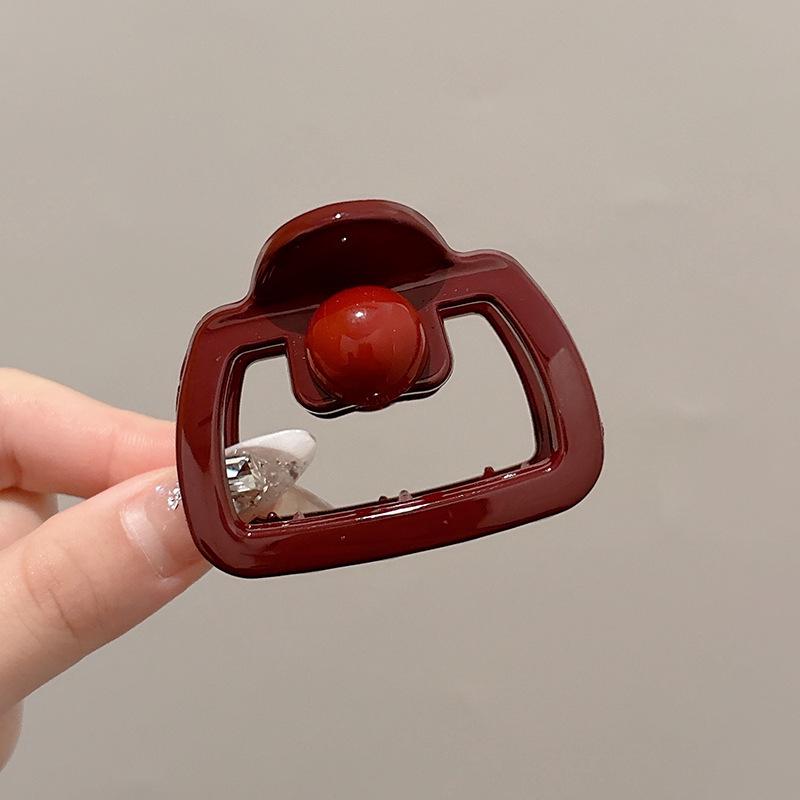 Elegant French Retro Small Shark Hair Clip for Thin Hair