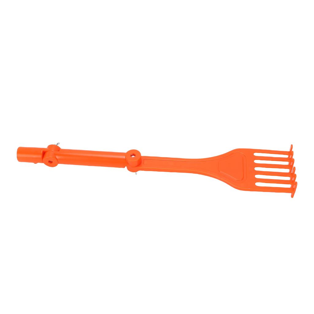 Mini Rake Head Rotating Handle Plastic Rake Tool for Removing Leaves Debris From Roofs Gutters