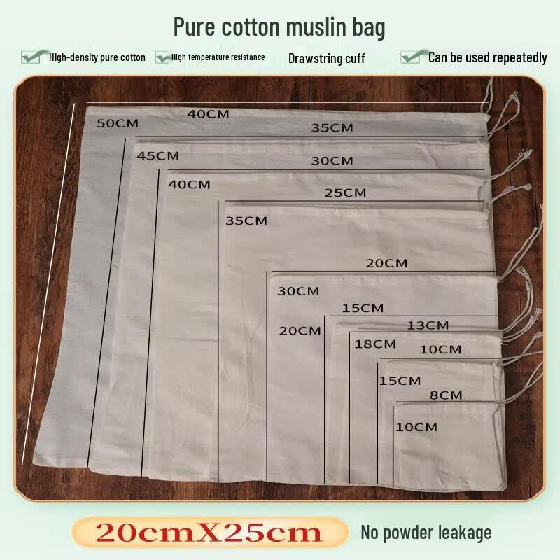 Cotton Gauze Filter Bags