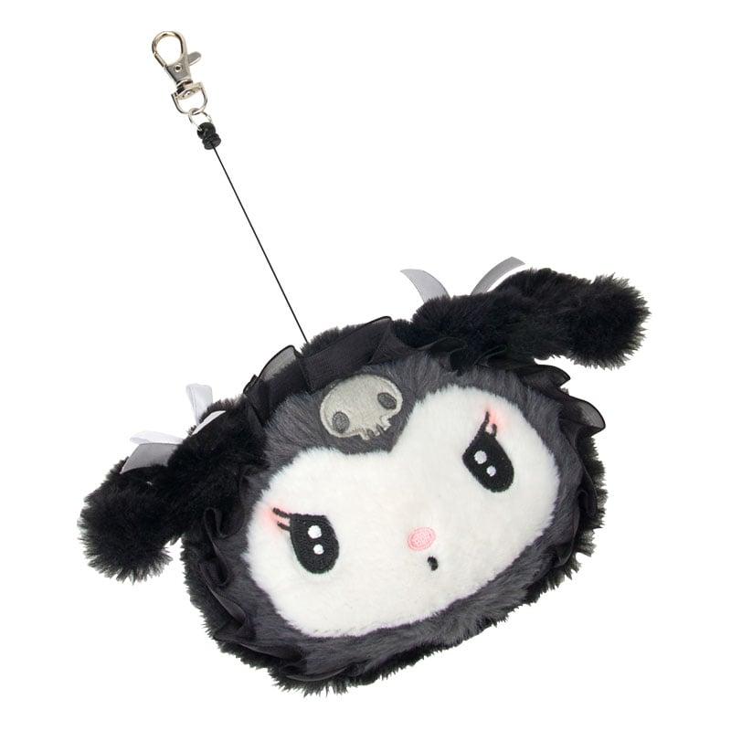 Sanrio KUROMI Face-shaped Pass Case ( KUROMI in the Moonlight ) Japan NEW