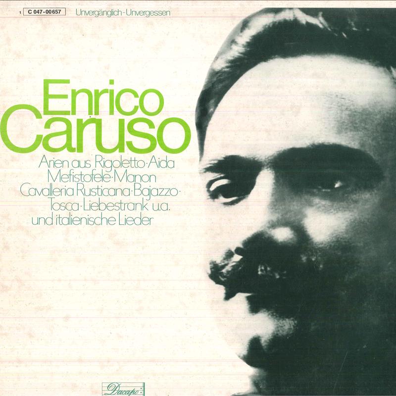 

LP Record ENRICO CARUSO - Enrico Caruso - Arien 1C04700657 DACAPO Germany Classical Used