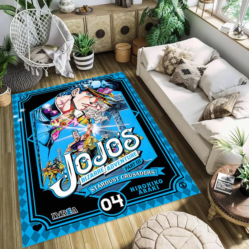 JoJos bizarres Abenteuer: Diamant Unzerbrechliche Teppichbodenmatten Heimdeko Weihnachtsgeschenke Badezimmerteppich Mode