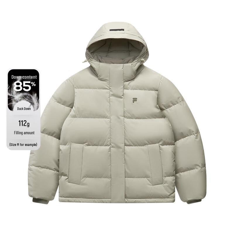 FILA FUSION Women's 2025 Winter Hooded Down Jacket