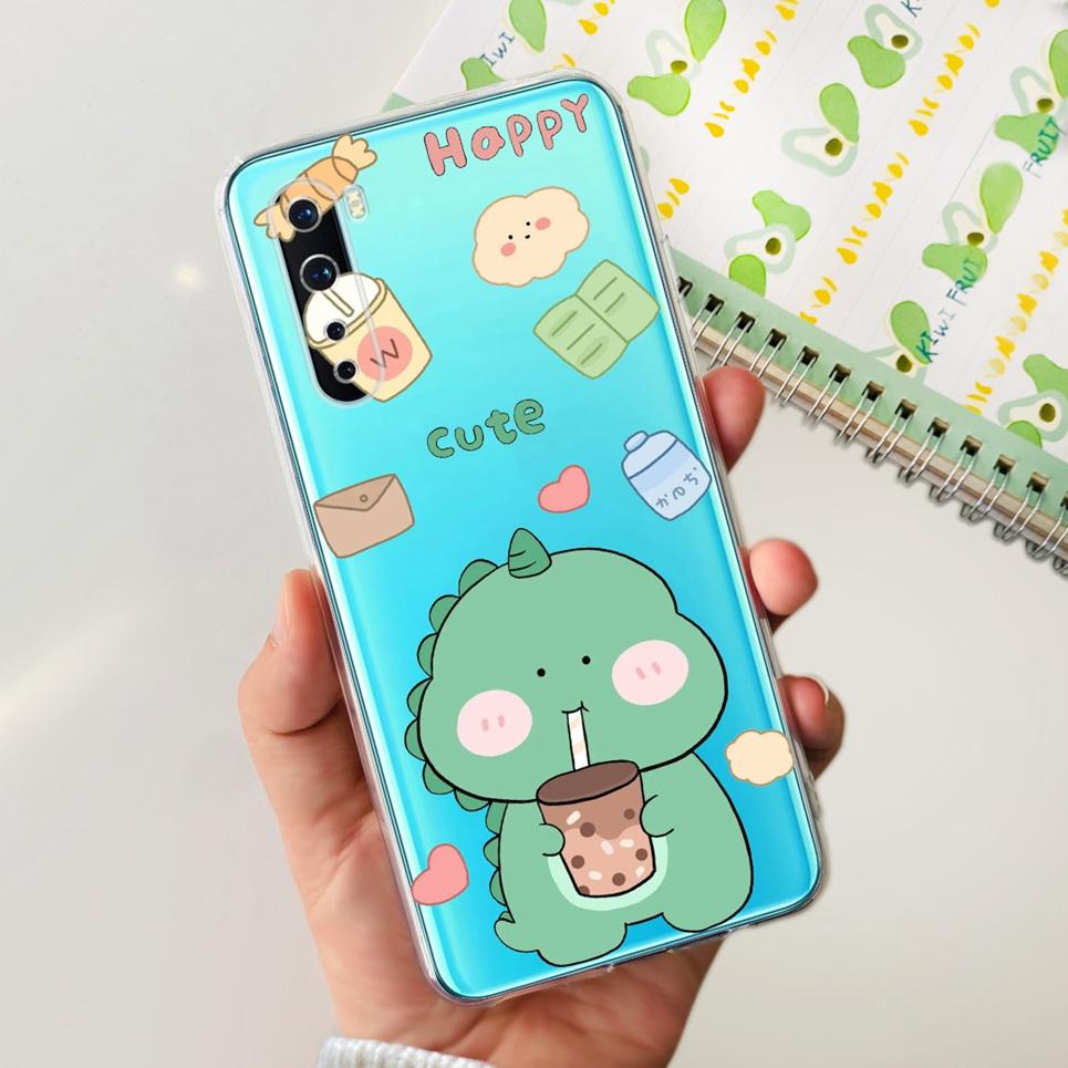 Soft Silicone TPU Coque Cover For Oneplus Nord Phone Case Cartoon Cat Cool Style Astronaut Fundas Oneplus Z 8 Nord 5G Cover Capa