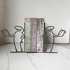 1Pc Iron Art Fun Decorative Bookend, Unique Bookend, Home Decoration, a Must-Have for Book Lovers