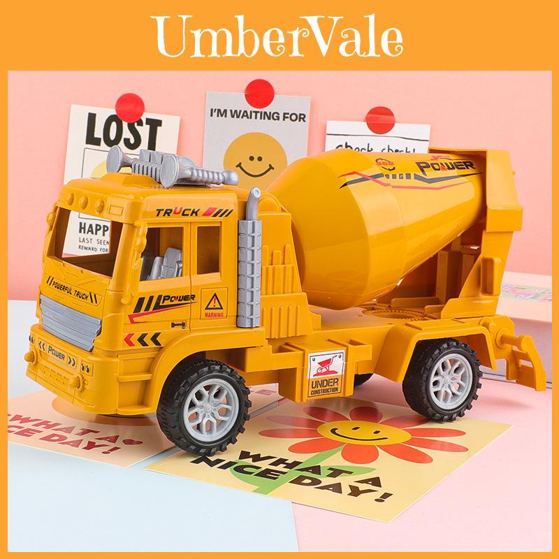 Simulation Excavator Mixer Truck Crane Dump Vehicle Toy With Construction Vehicles For Kids Play And Development