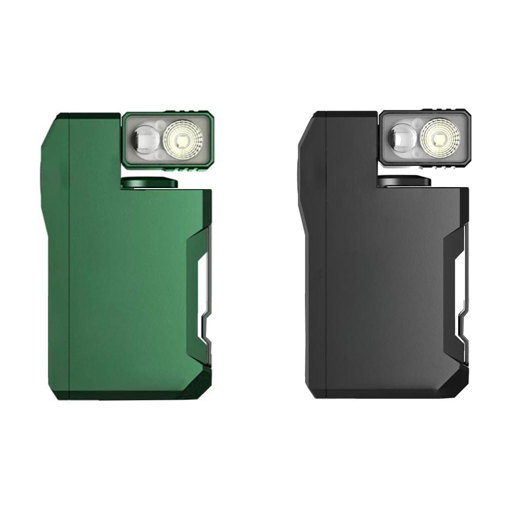 Mini Flashlight LED Rechargeable Compact Torch Camping Lighting Flexible 180° Rotatable Head And Clip Outdoor Emergency Torchs