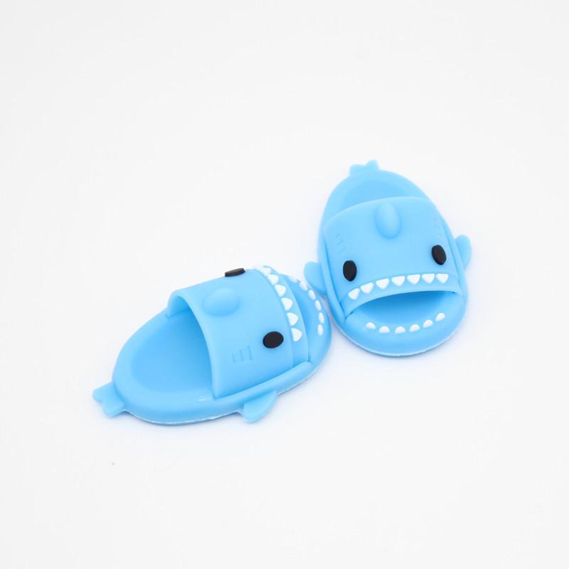 Dollhouse Bjd Shark Shoes Cute Cartoon Small Cloth Ob11 Home Slippers Miniature Model