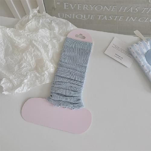 Spring and Summer Thin Socks Women's Ballet Style Calf Pile Pile Foot Socks Japanese Ins All-match Leggings