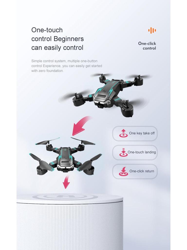 S6 Cross-border Folding Drone with 8K Dual Camera, Intelligent Obstacle Avoidance, and Remote Control for Aerial Photography