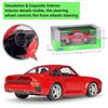 1/24 skala WELLY Porsche 959 aluminiowy Model samochodu Diecasts metalowe pojazdy zabawkowe Model samochodu wysoka kolekcja symulacyjna prezenty dla dzieci