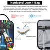 Voltron-Beast King Golion Insulated Lunch Bag Portable Gundamms Reusable Thermal Bag Lunch Box Tote School Food Storage Bags