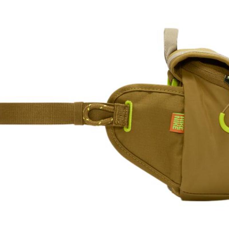 Nike Fabric One Shoulder Crossbody Fanny Pack Regular Unisex Olive Green Casual DJ9681-368