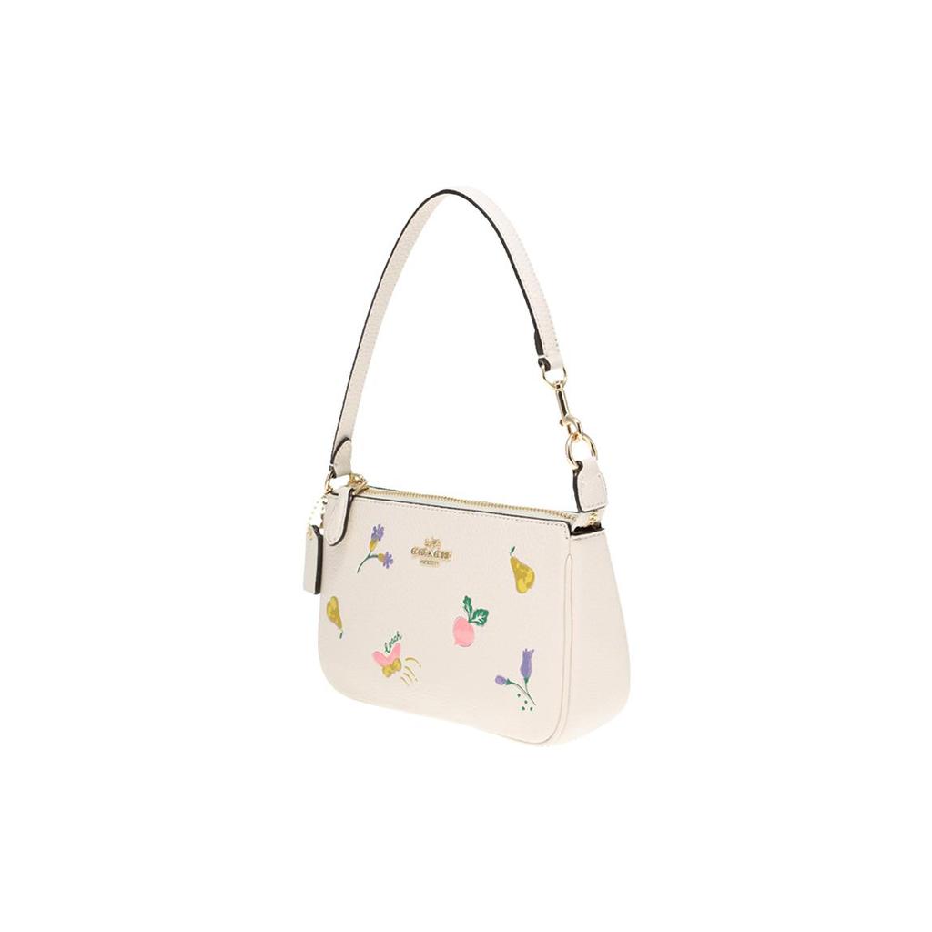 New COACH Nolita Cow Leather Mahjong Bag Shoulder Bag Handbag Shoulder Bag Women's White C8719-IMCAH