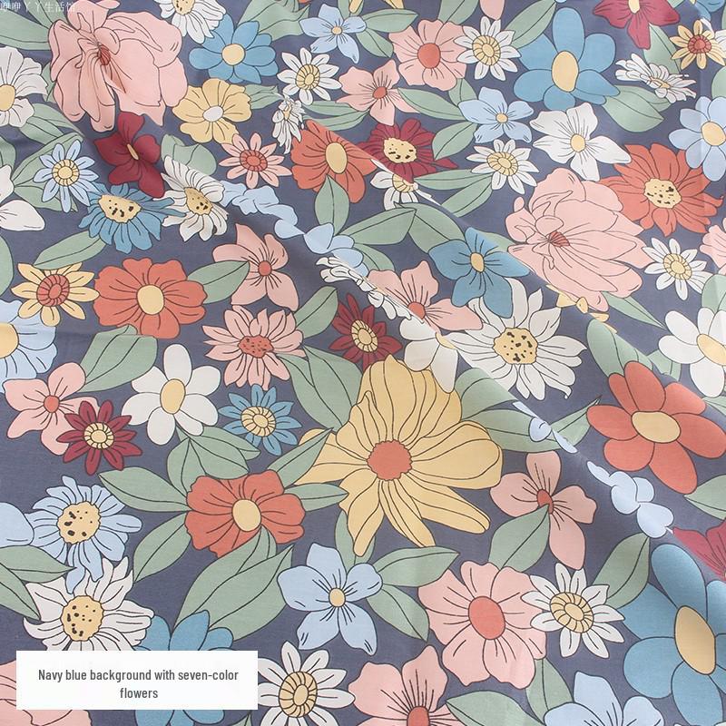 Strictly Selected Floral Print Cotton Twill Fabric for Baby Dress & Kids' Bedding