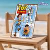 1pc Vintage Toy Story Metal Tin Sign, 20.32x30.48 Cm Iron Wall Hanging Decorative Plaque, Art Deco Style, Frameless 2D Flat Desi