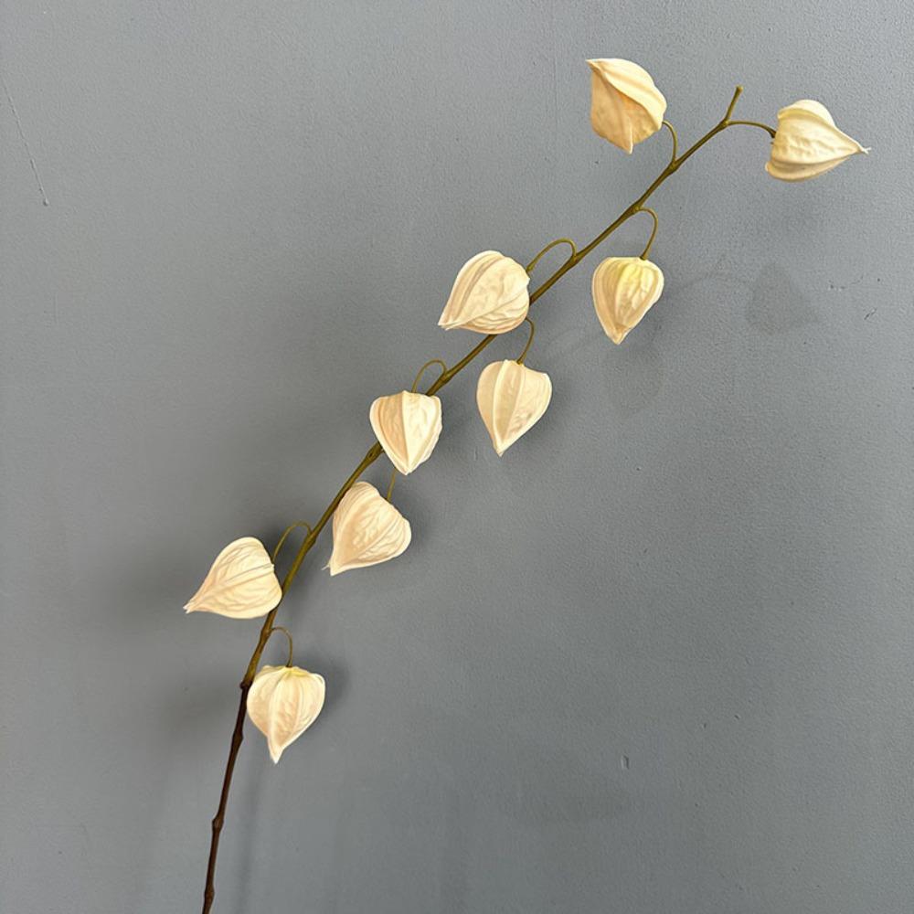 83cm Artificial Coco Pod Branches Real Touch Fake Plants Lantern Fruit Branch  Indoor Outdoor