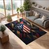 Atletico Madrid Printed Flannel Area Rug Non Slip Soft Polyester Floor Carpet Indoor Decor Mat for Bedroom Living Room Sofa Game Room Home Decoration