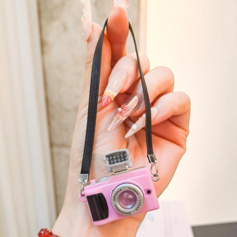 Cotton Doll Strap Webbing Sound Camera Pendant Puppy Mini Backpack Souvenir