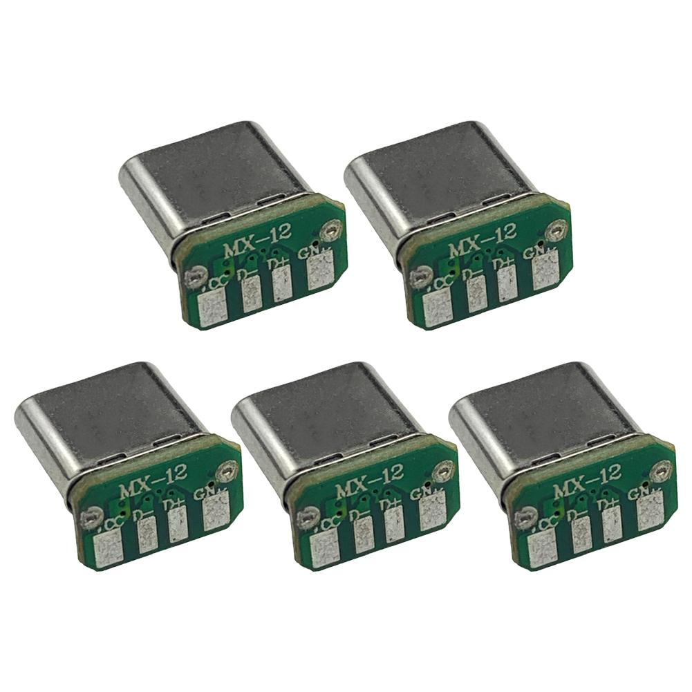 

5/10 шт. 16-контактный USB 3.1 Type-C Female Разъем для вертикальной платы-патч-платы Адаптер для DIY Модификации Телефона Печатной платы Пайка
