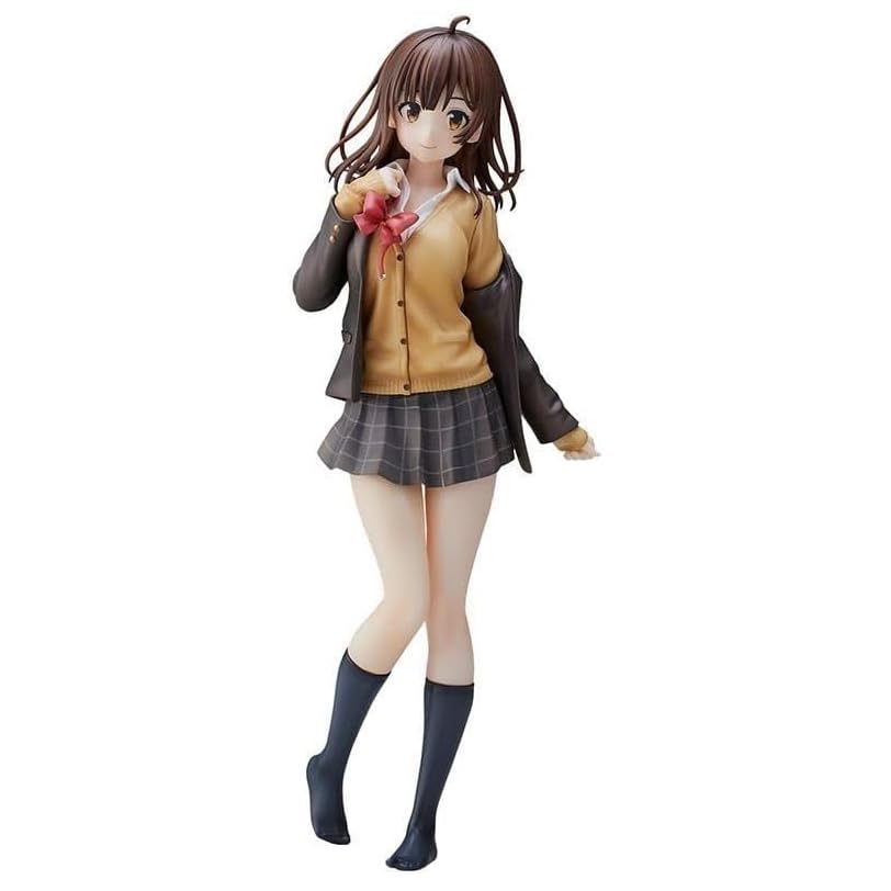 Beautiful Girl Shaving High School Student Hara Sa Figure Excellent Anime Figure Toy Dream Chassis 2D Figurine Height Unofficial (Standing 25cm)