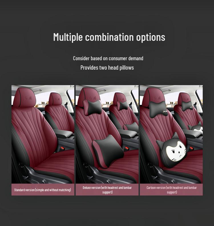 Hongqi H5 Perforated Leather Car Seat Cushion - Universal, Four Seasons, New Model