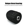 New 1Pcs 0.8-10mm Keyless Drill Chuck 3/8" To 24UNF Thread 1/4" Hex Shank Quick Change Adapter Steel Quick Connection