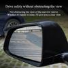 For Tesla Model 3 Y Car Rain Eyebrow Rearview Mirror Visor Shade Rain Cover Rear View Mirror Rainy Shield Guard Car Accessories