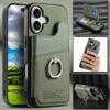For Xiaomi 15T Pro 5G Luxury Case Anti-theft Brush Ring Holder Card Wallet Funda Xiaomi 15T Pro Case Bumper Armor Mi 15 T T15