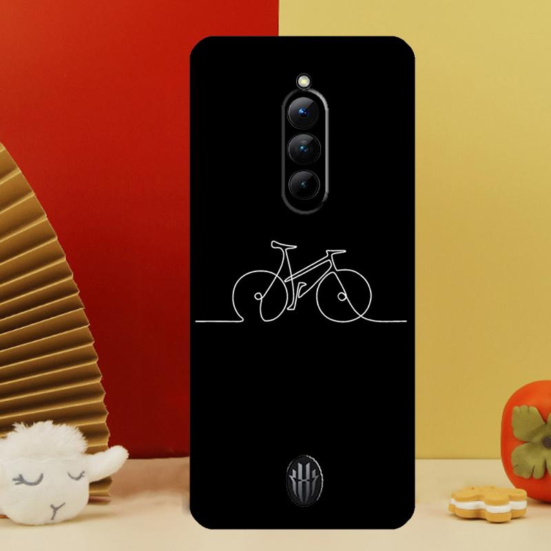 

Bike Cycling Art Case For Nubia Red Magic 10 Pro Plus 6 7 Pro 6S 7S 5G 6R RedMagic 9S 8S 8 9 Pro Plus Cover Red Magic 5G