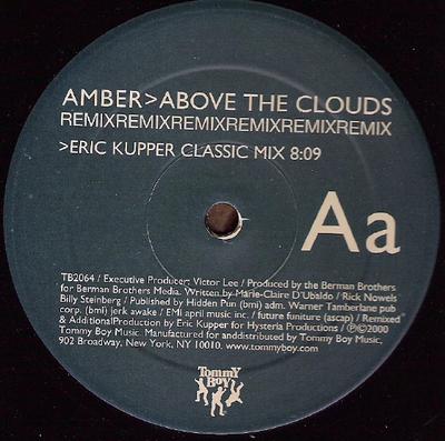 12inch Record AMBER - Above The Clouds (Remix) TB2064 Tommy Boy 2000 US Dance & Electronica Used