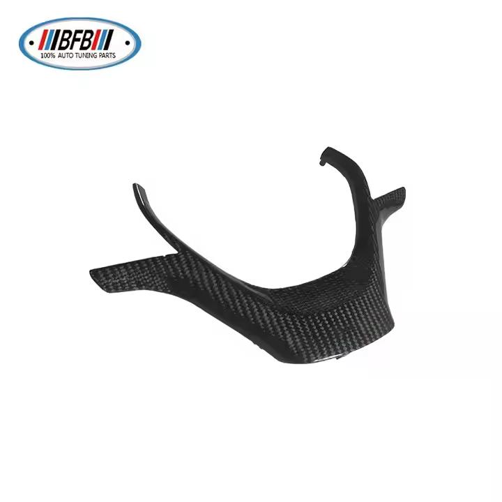 Carbon Fiber Replacement Steering Wheel Cover Trim for BMW F20 F30 F32 Deluxe Model Car Interior Accessories