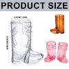 6 Pack Wine Cups Plastic Cup Drinkings Cups Cowboy Boot Shape Creative Beer Cups Plastic Cocktail Cups for Beverage Wine