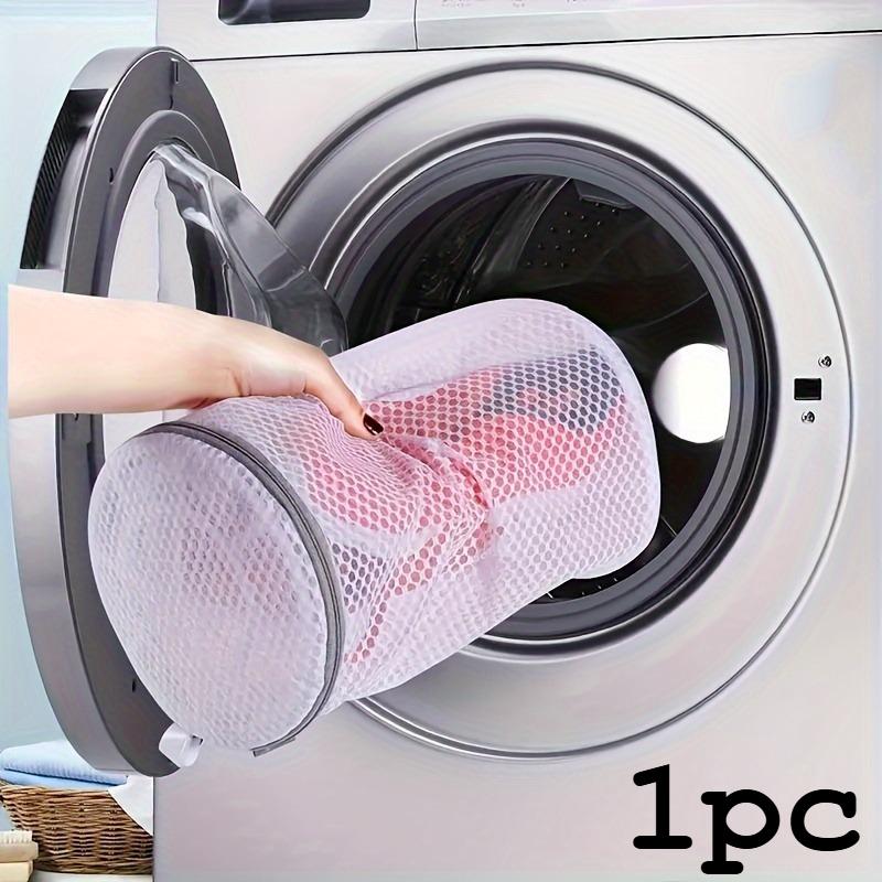 

2pcs/1pc Large Gray Honeycomb Washing Bags | Mesh Sneaker Laundry Bag, Suitable for Protection of Clothing and Underwear, Shoes