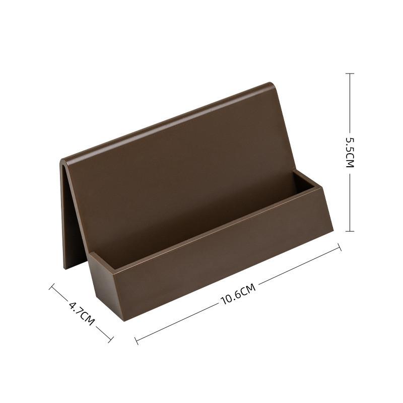 

Business Card Holder for Desk, Clear Plastic Business Cards Display Holders Stand