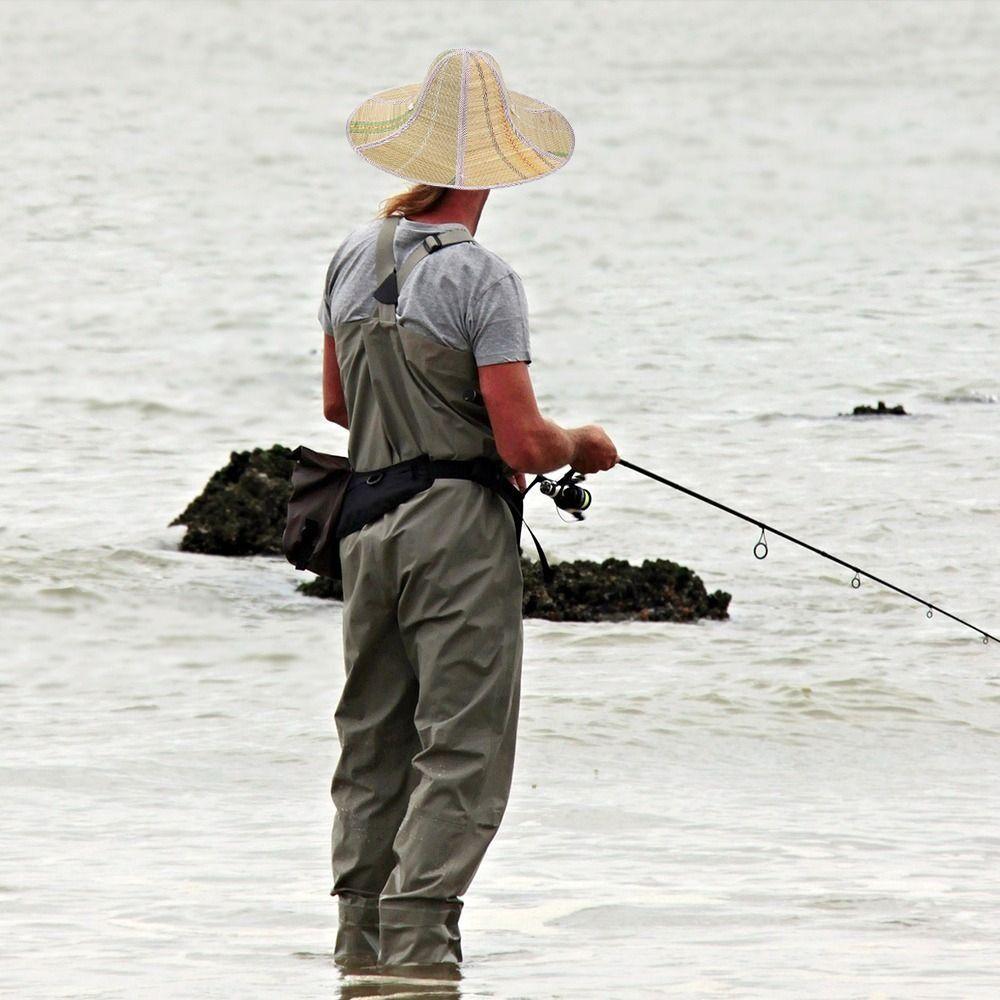 Foldable Beach Cap Wide Brim Fisherman Cap New Sun Hat  Women Men