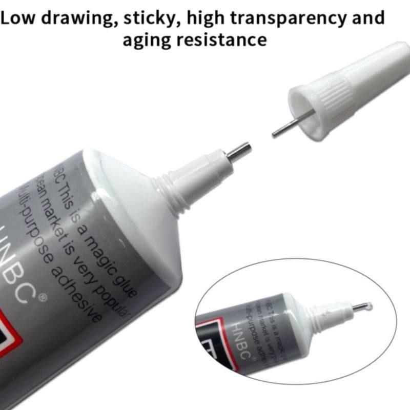 Multi-Purpose B7000 Glue Transparent Sealant for Phone Repair DIY Crafts Acrylic Jewelry Gem Sticking Waterproof & Flexible Bonding